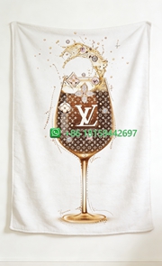 Louis Vuitton Throw Blankets